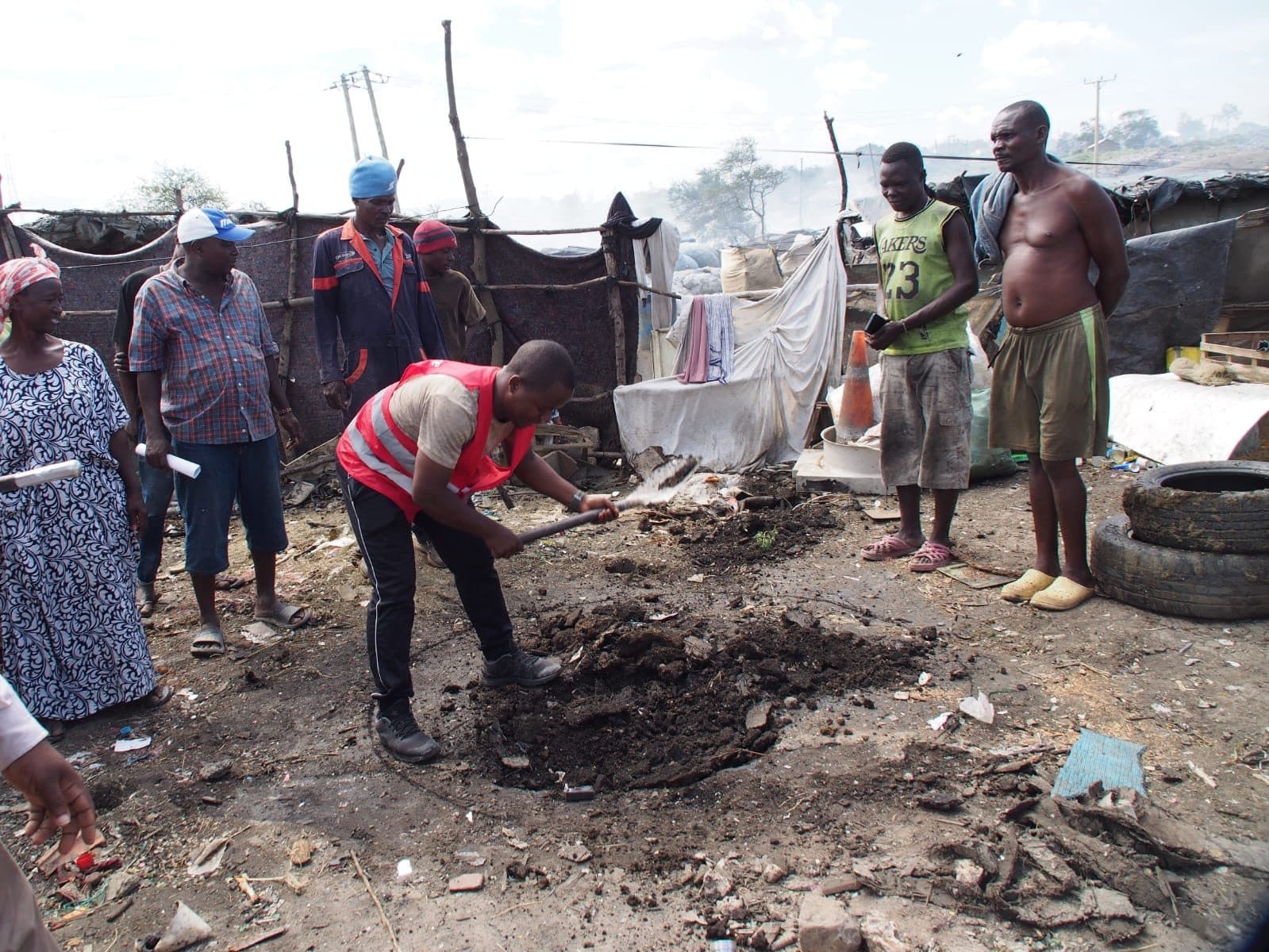Wema Centre street outreach — community activity 6