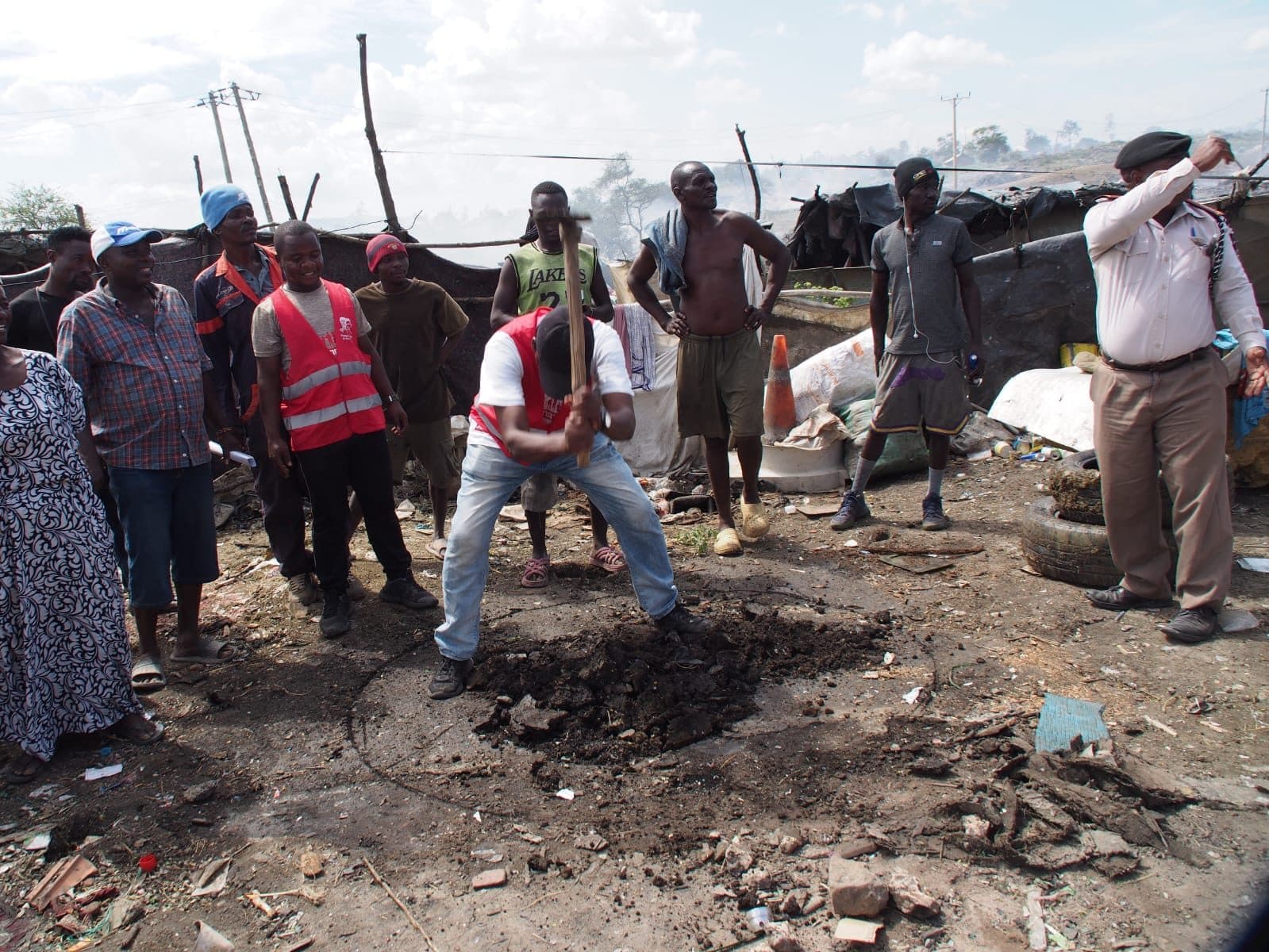 Wema Centre street outreach — community activity 8