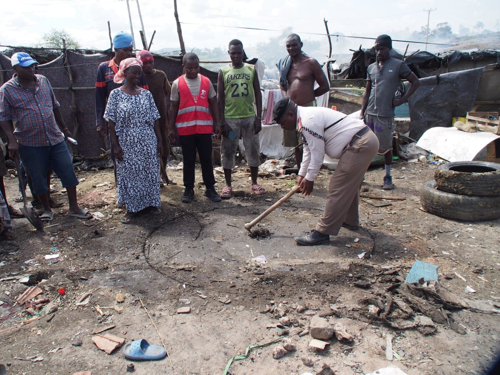 Wema Centre street outreach — community activity 10